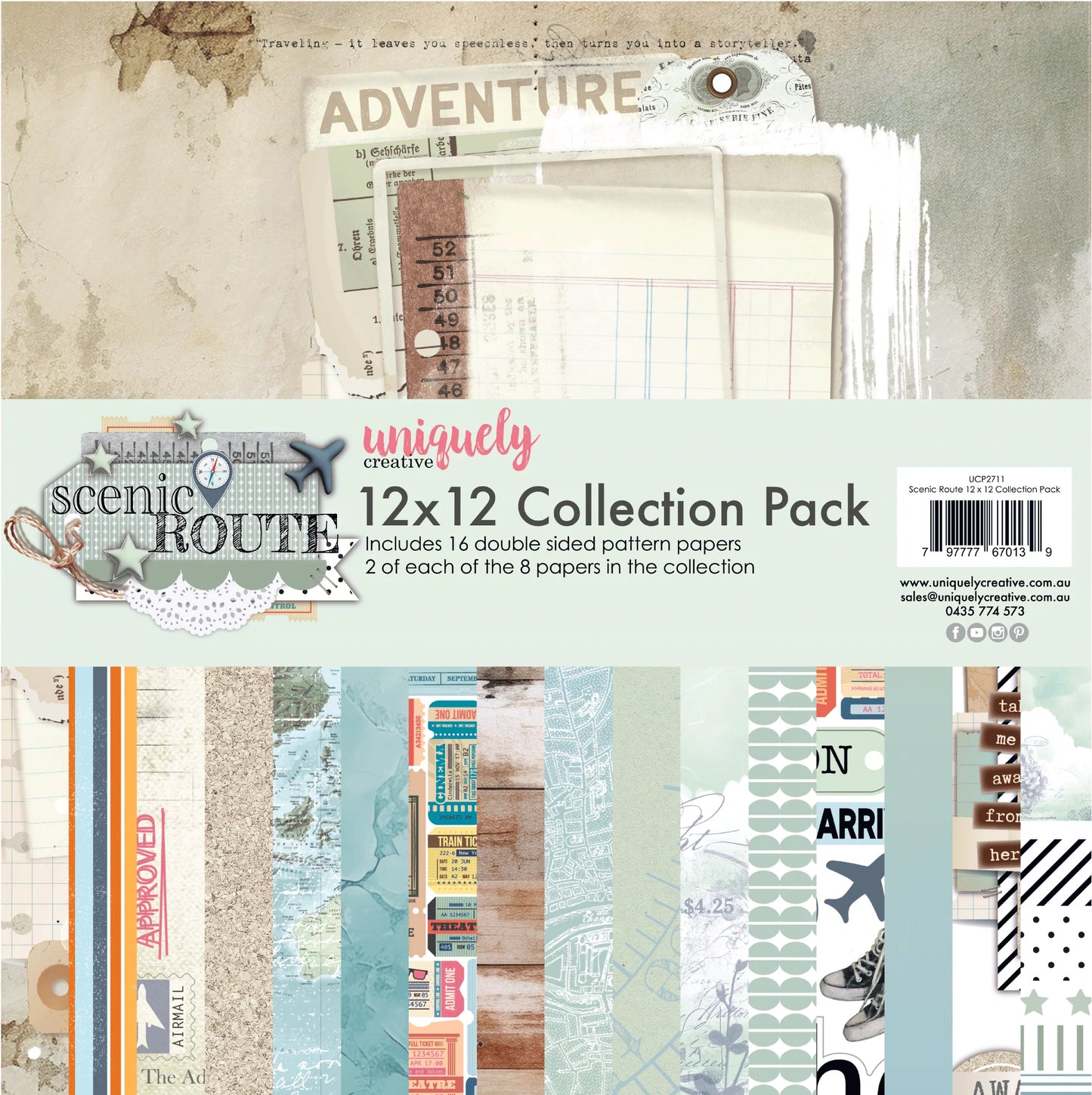 Scenic Route 12x12 Collection Pack