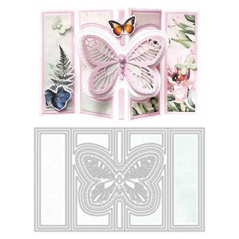 Butterfly Double Fold Die