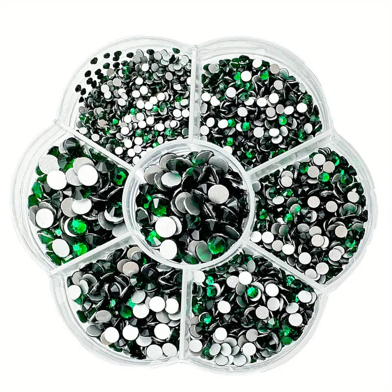 Half Round Pearls and Gemstones