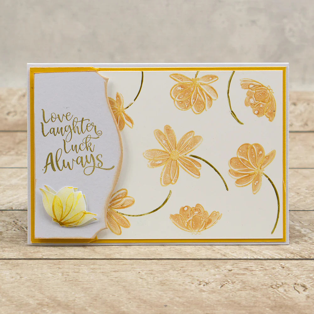 Stamp Set - You Go Girl - Sentiments - 6pc