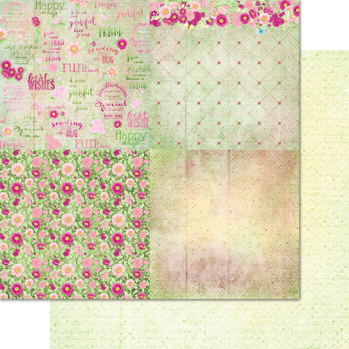 Floral Sentiments Paper Collection