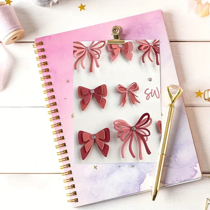 Little Miss Beautiful Bows Die