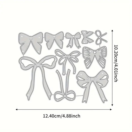 Little Miss Beautiful Bows Die