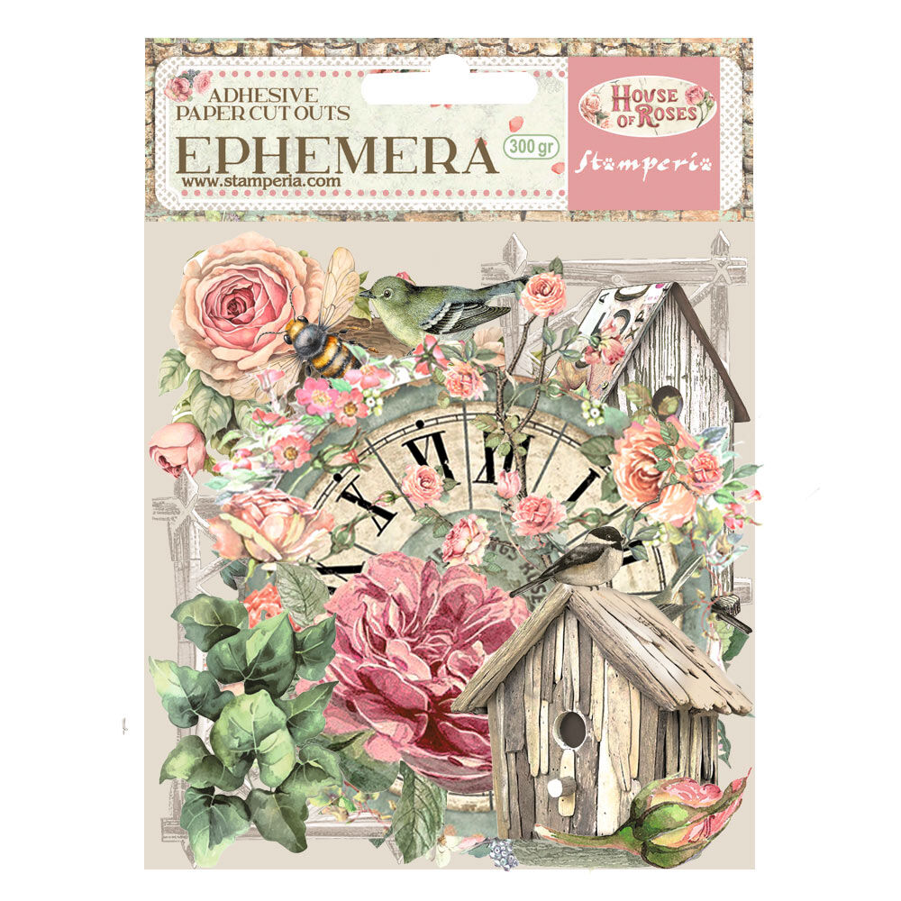 Stamperia - Ephemera - House of Roses