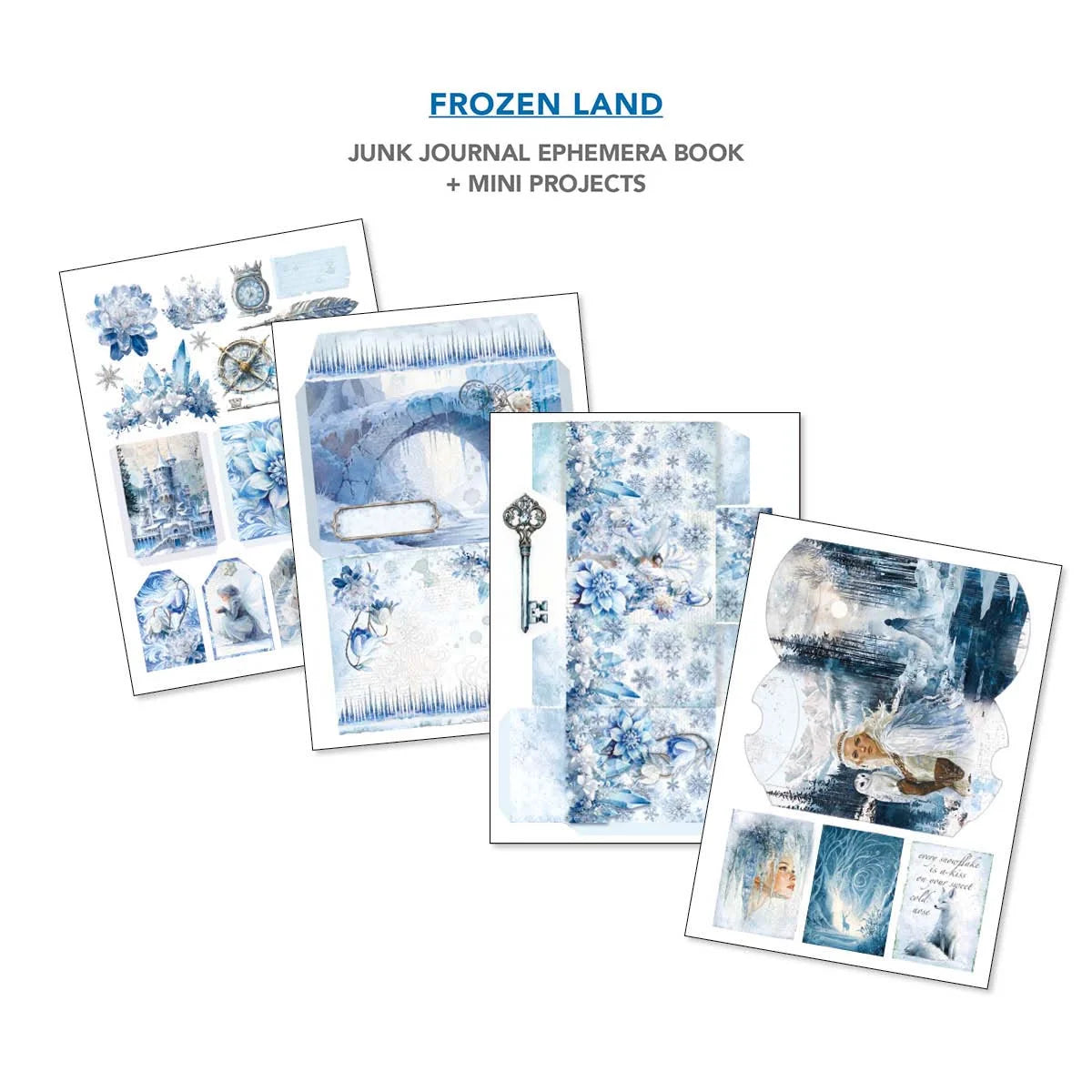 Ephemera Book Frozen Land A4 32/Pkg