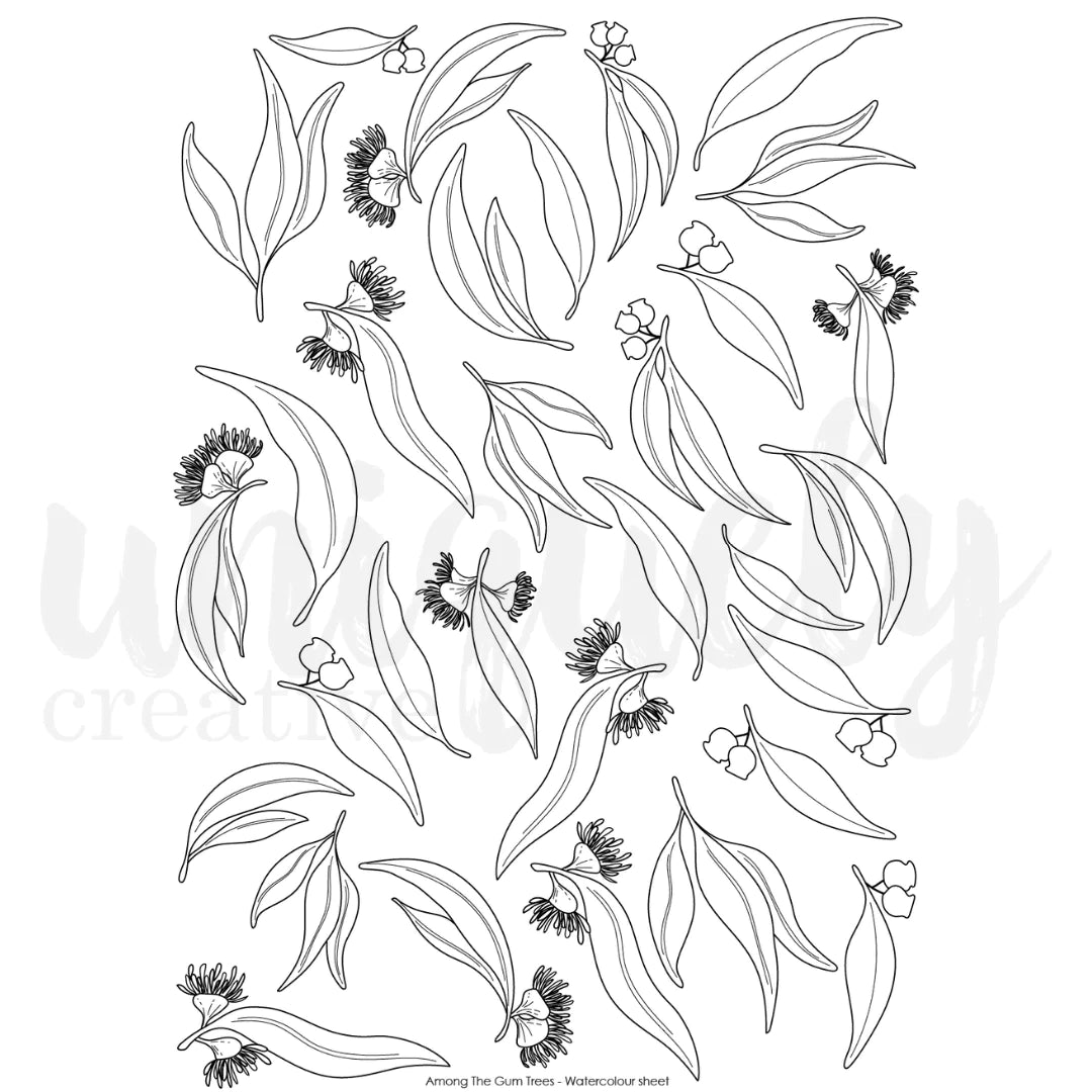 Cut-a-Part Sheet - Watercolour