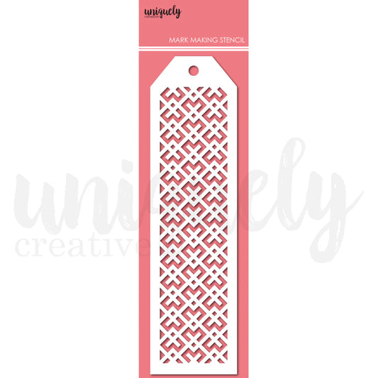 Blaze Mark Making Stencil