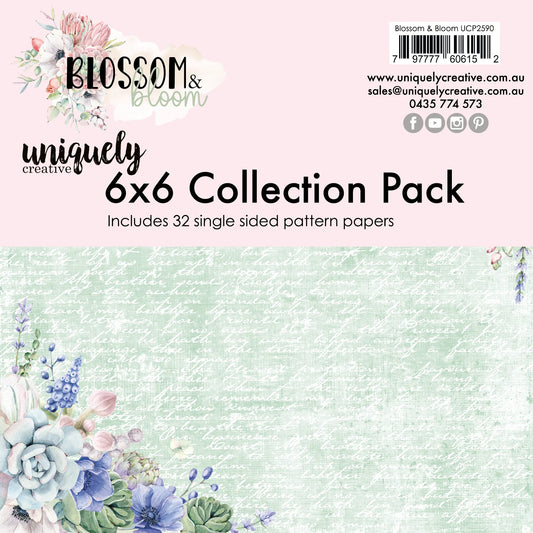 Blossom & Bloom 6 x 6 Collection Pack