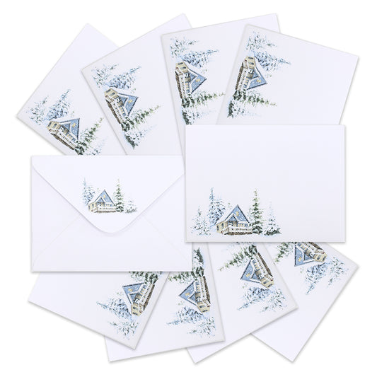 Deck The Halls Envelope - Snow Abounds Christmas - 4 x 6in (10pc)