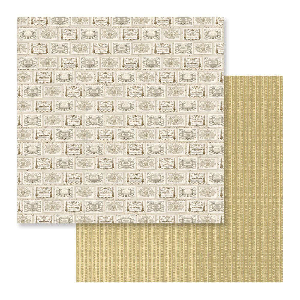 Double Sided Patterned Papers (SOLD BY THE SHEET) - Butterfly Garden