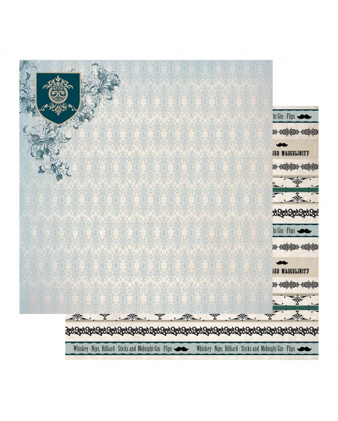 Double Sided Patterned Papers (SOLD BY THE SHEET) - Gentleman's Emporium