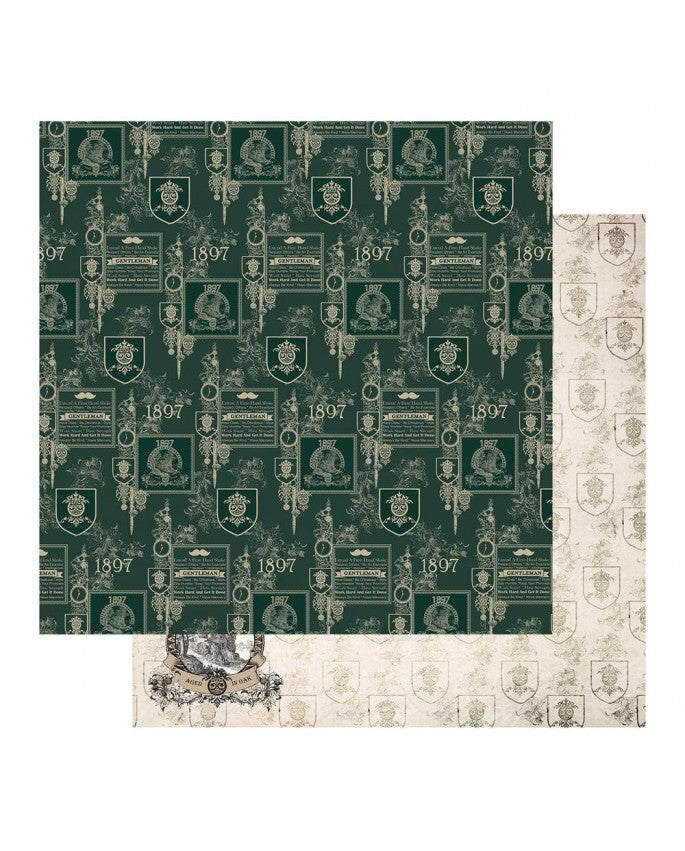 Double Sided Patterned Papers (SOLD BY THE SHEET) - Gentleman's Emporium