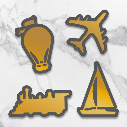 Cut and Create Die - New Adventures - Adventure (4pc) - App. 20 x 20mm