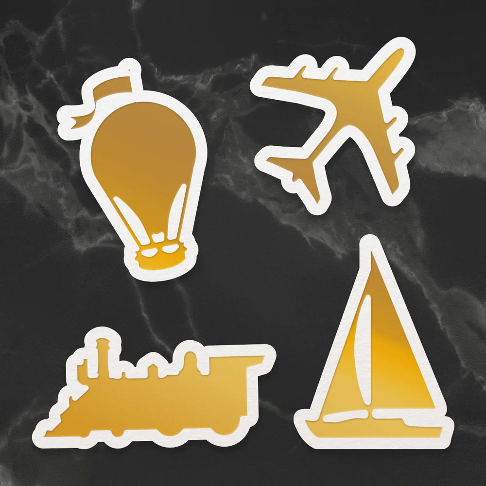 Cut and Create Die - New Adventures - Adventure (4pc) - App. 20 x 20mm