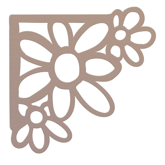 Mini Die - You Go Girl - Floral Corner - 1pc