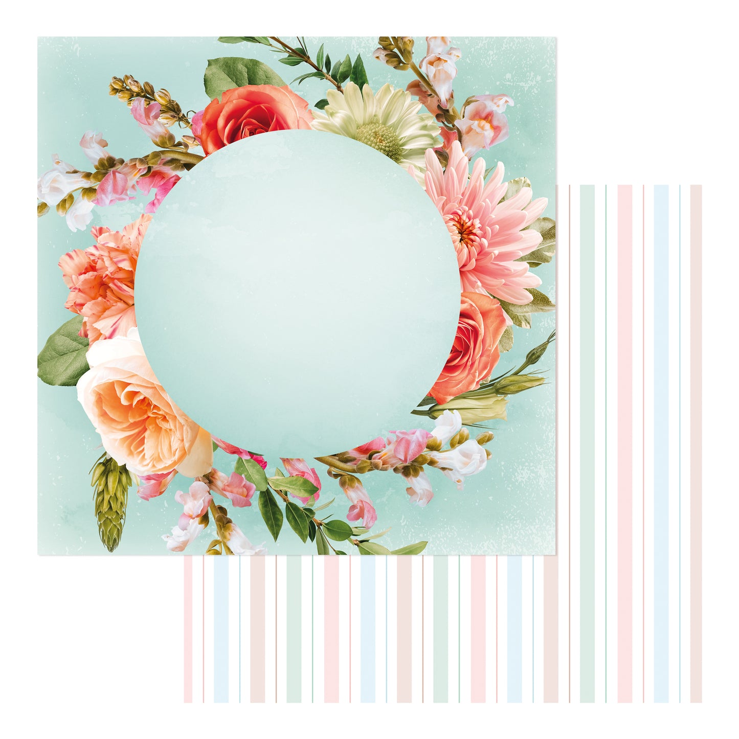 Elegance 12 x 12 Paper Pad inc. 3 Foiled Sheets (3 x 8 designs)