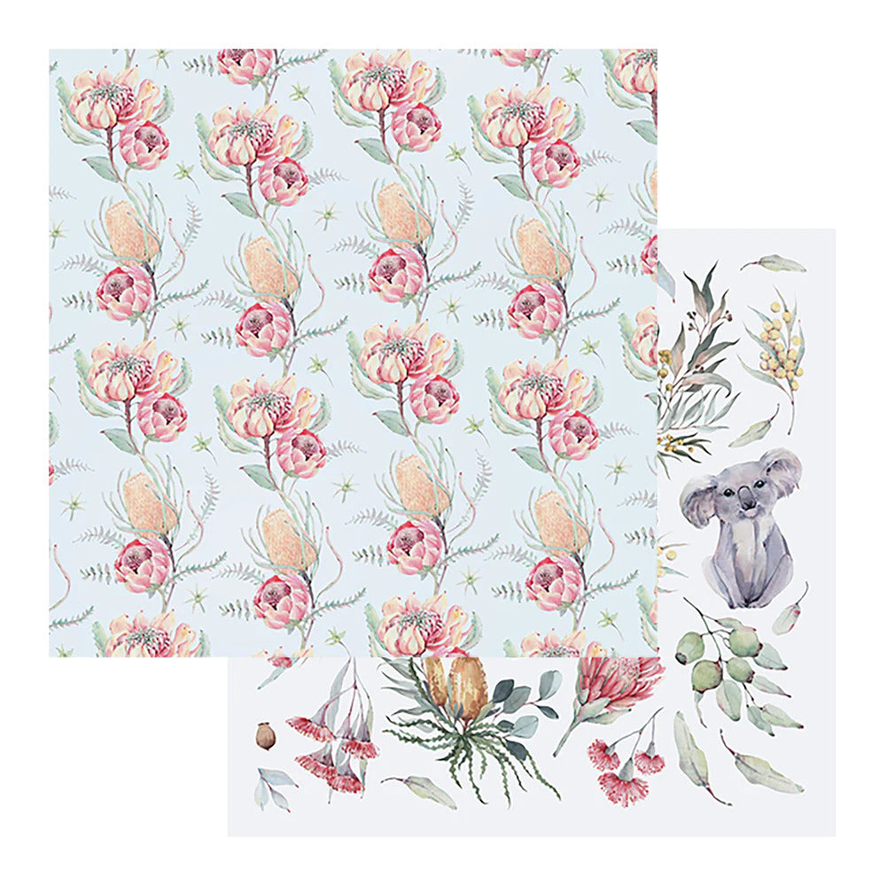 Australia's Natural Beauties 12 x 12 Paper Pad (3 x 8 designs)