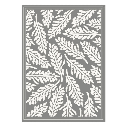 Earthy Delights Stencil - Fern Leaves - 127 x 177.8mm