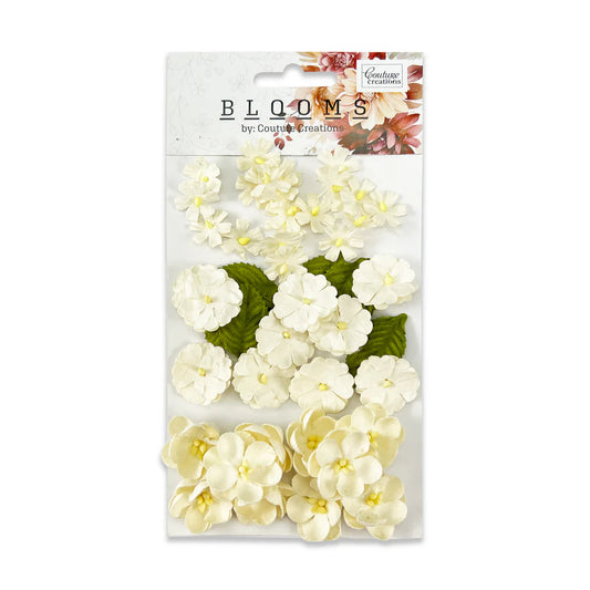 Blooms by Couture Creations #7 (49 pieces) - Naturals