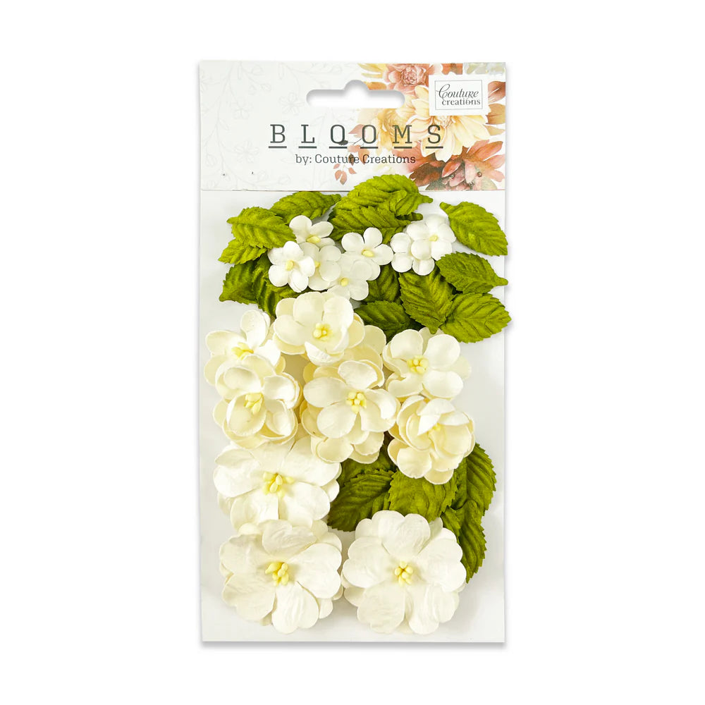 Blooms by Couture Creations #8 (49 pieces) - Naturals