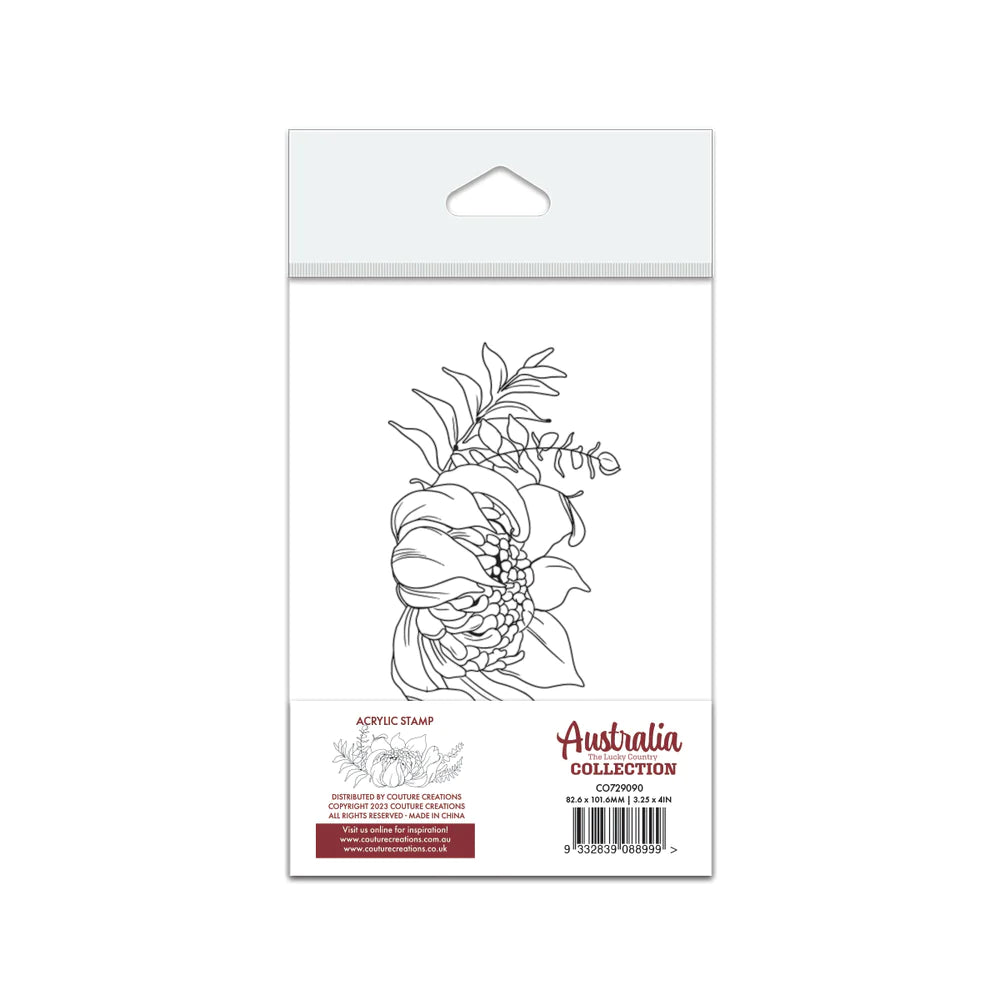 Australia The Lucky Country - Stamp - Protea