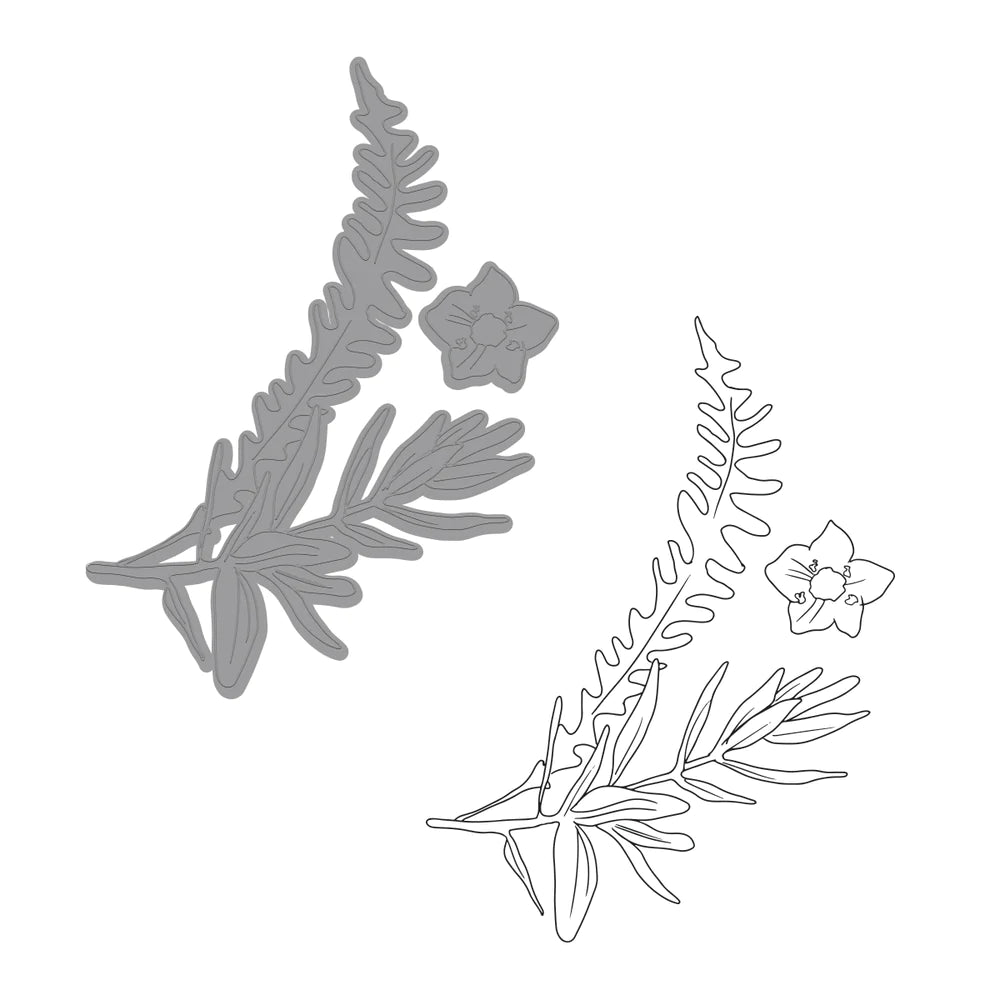 Australia The Lucky Country - Cutting Dies - Tea Tree Blossom