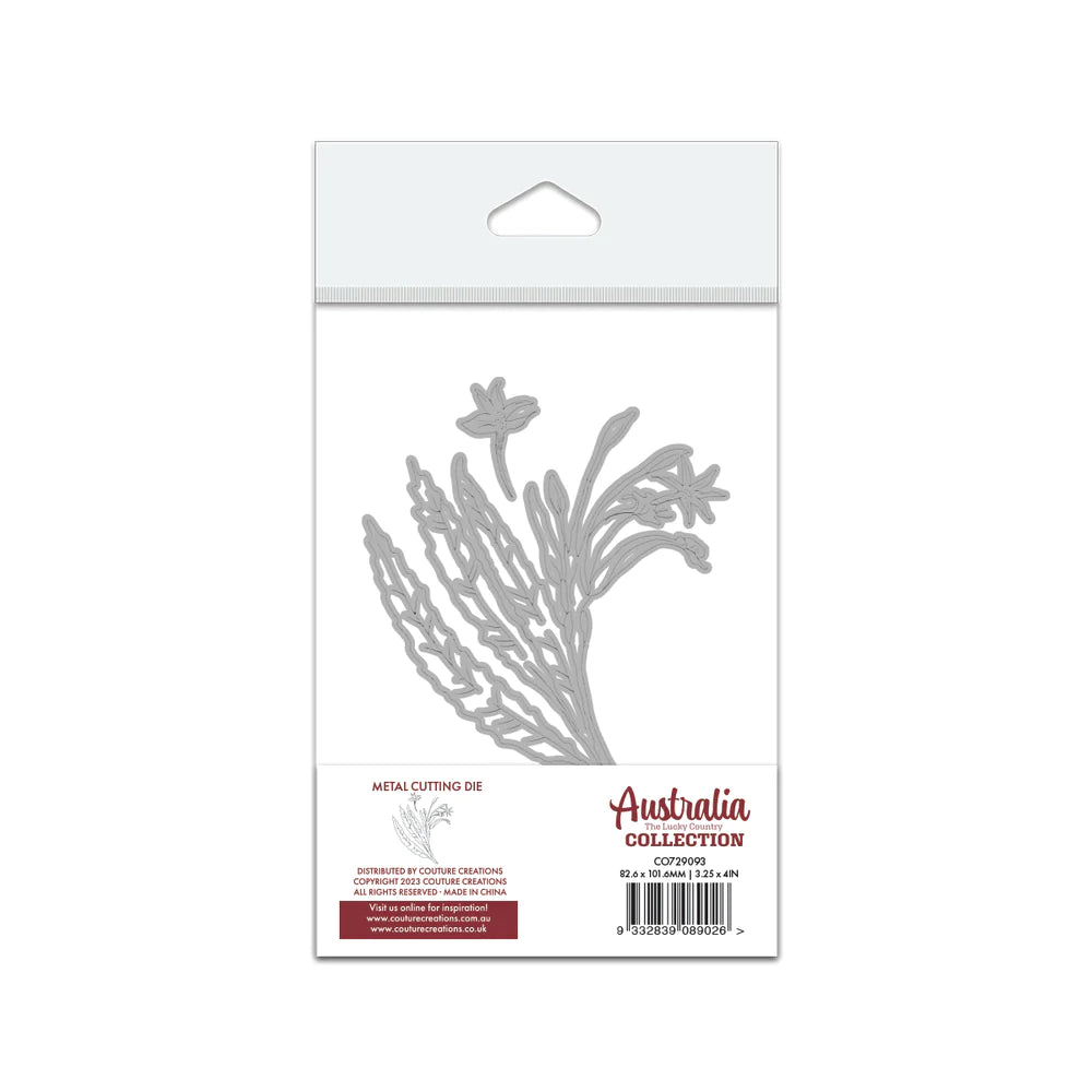 Australia The Lucky Country - Cutting Dies - Australian Bluebell