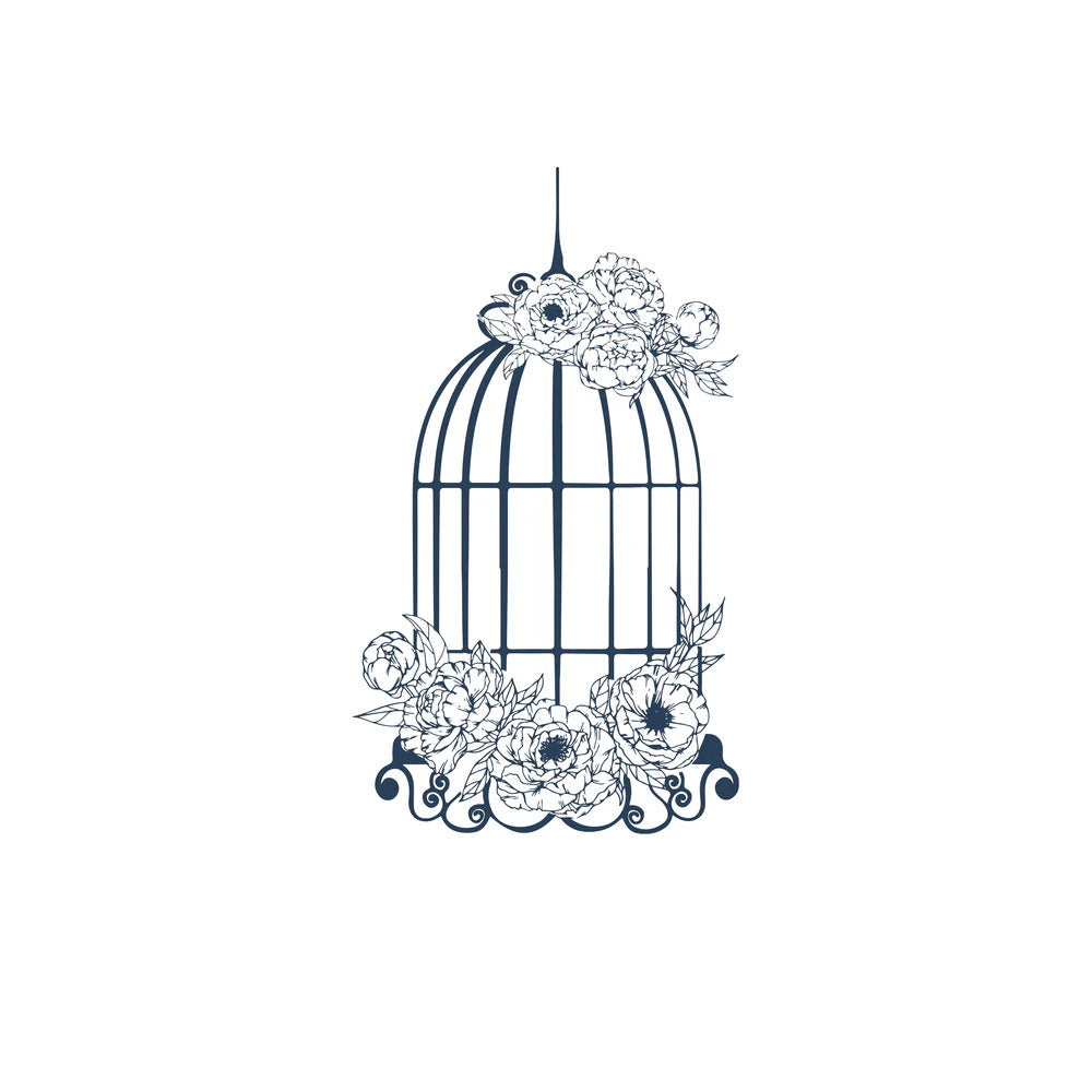 Blues by You - Stamp - Bird Cage