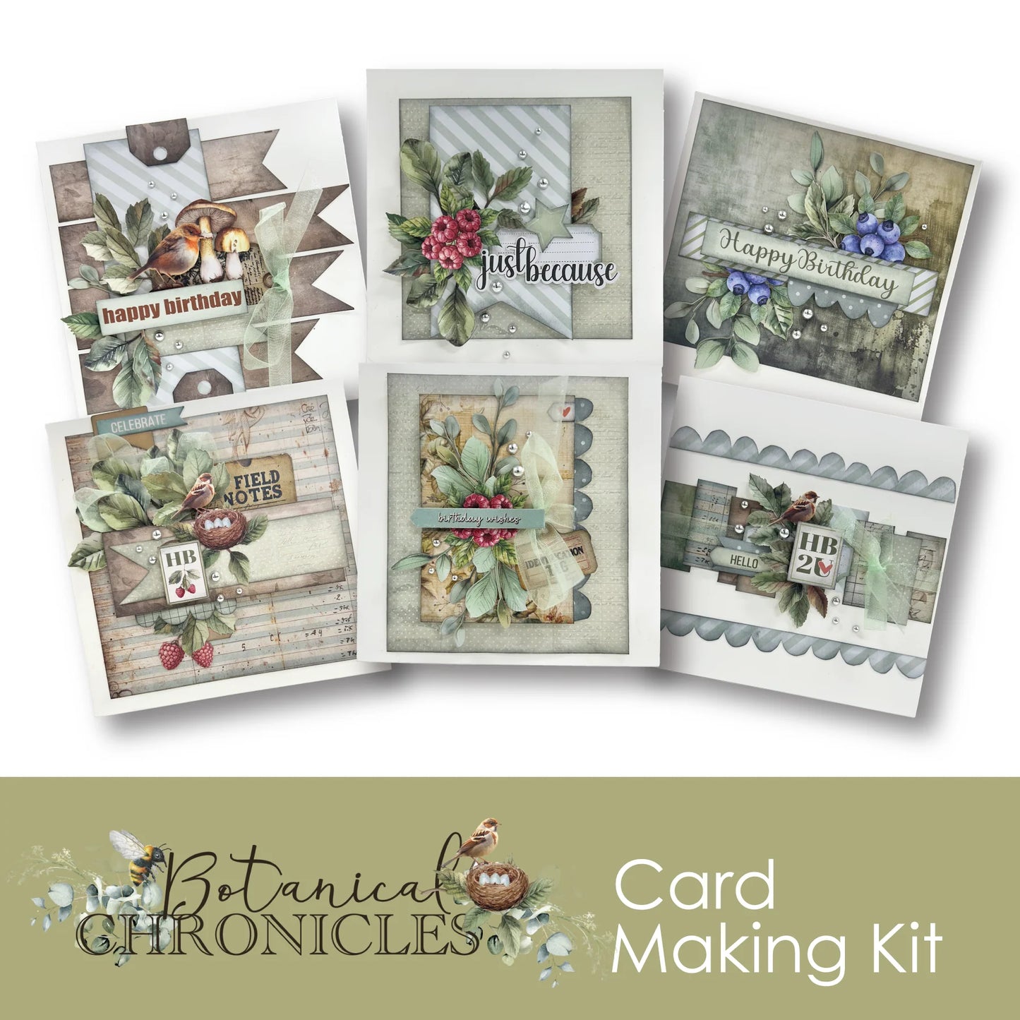 Botanical Chronicles Card Making Kit