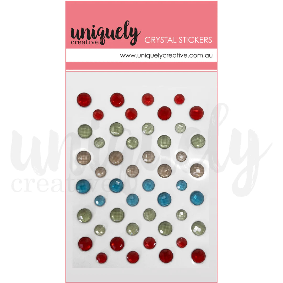 Christmas Lustre Crystal Stickers