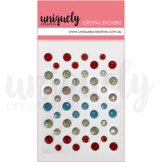 Christmas Lustre Crystal Stickers