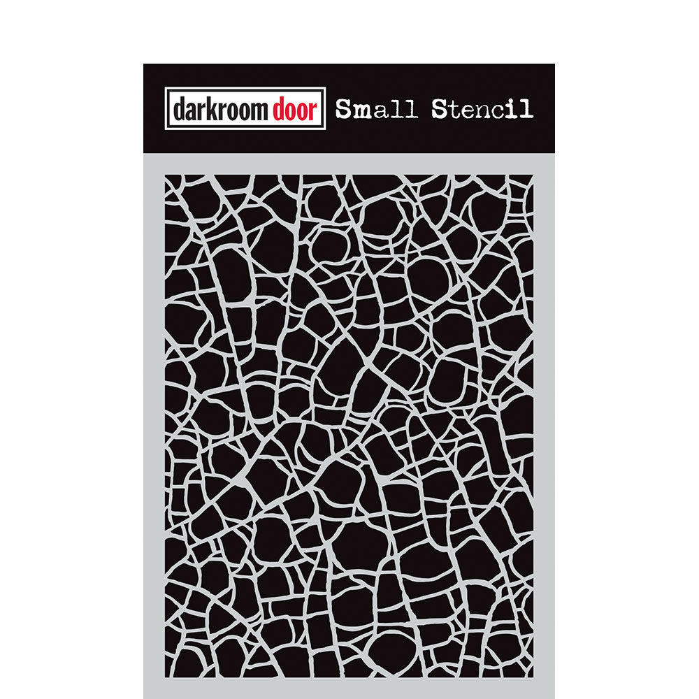 Small Stencil - Crackle