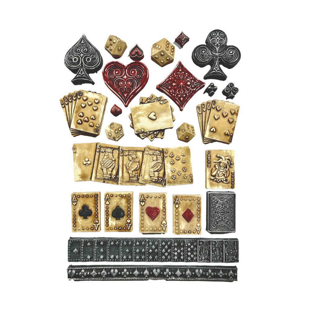 Stamperia Soft Mould A4 - Master of Magic - Cards