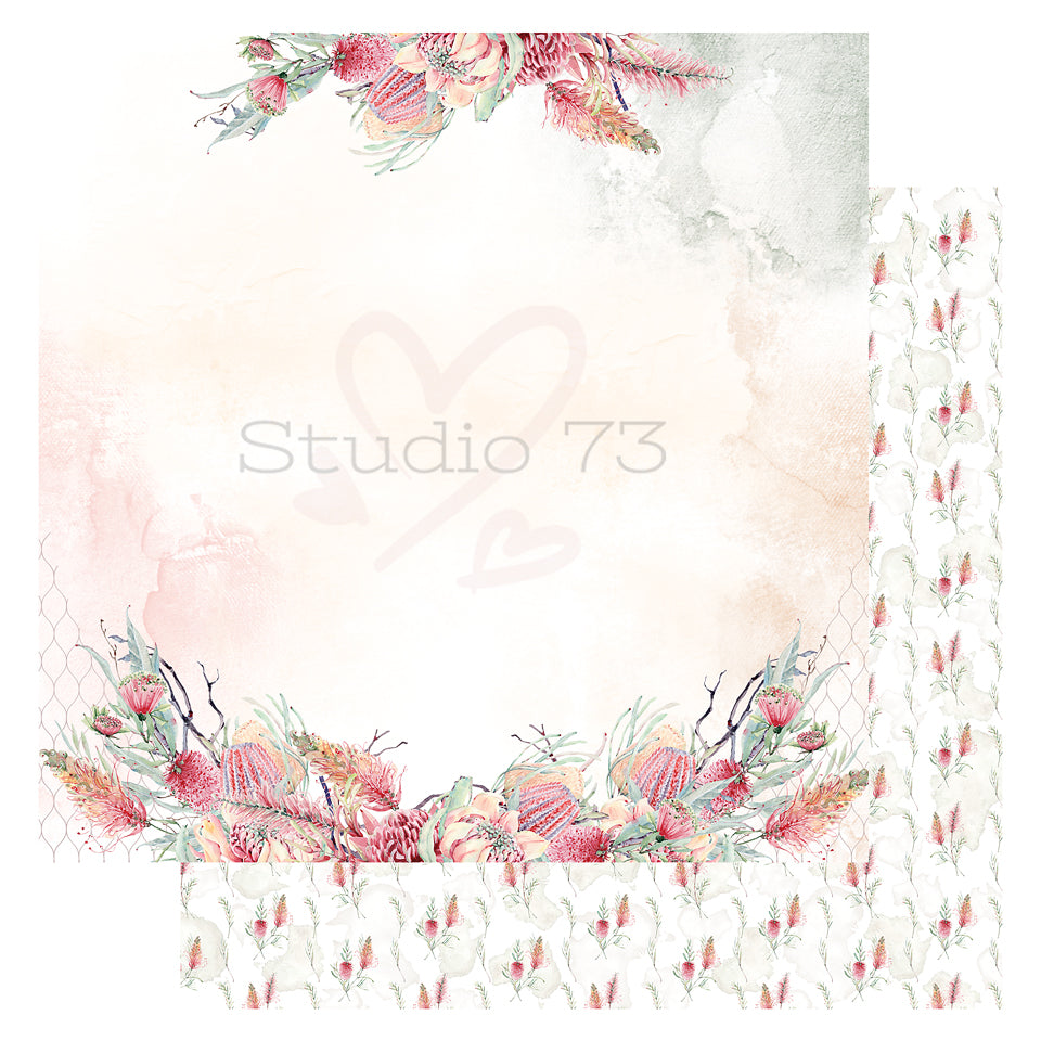 Double Sided Patterned Papers (SOLD BY THE SHEET) - Land Down Under