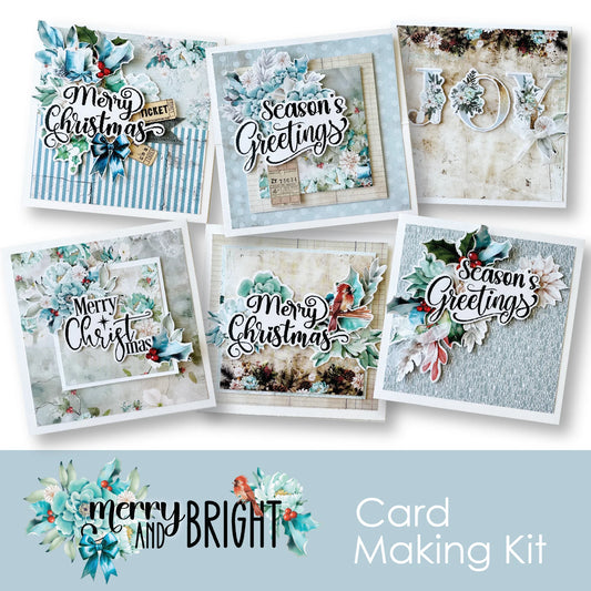 Merry and Bright card making kit