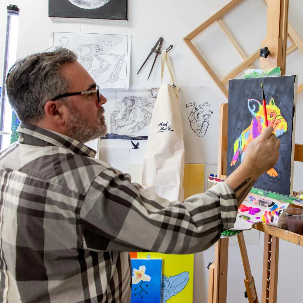 Fluoro Acrylic Paint Intro Set Premium 8pc x 18ml (0.6 US fl.oz)