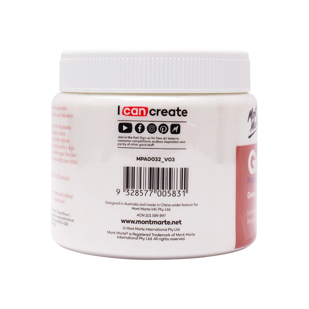 Premium Gesso 500ml (16.9oz)