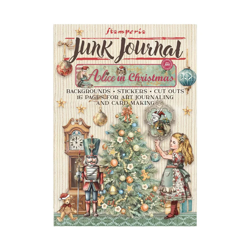 Stamperia Junk Journal Set - Alice in Christmas – Josie's Creative