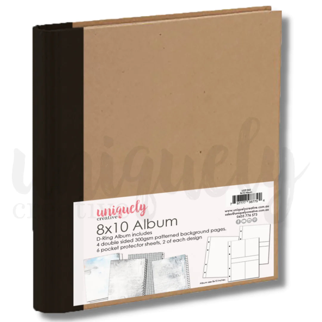8’’ x 10’’ D Ring Album