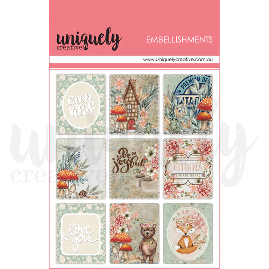 Into the Wild Wooden Embellishments