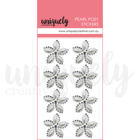 Pearl Posy Stickers