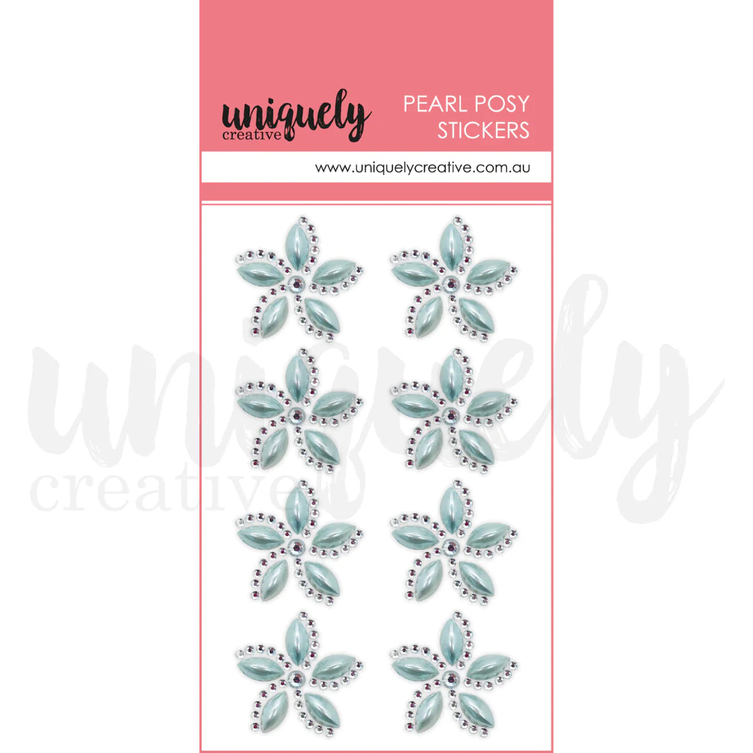 Pearl Posy Stickers