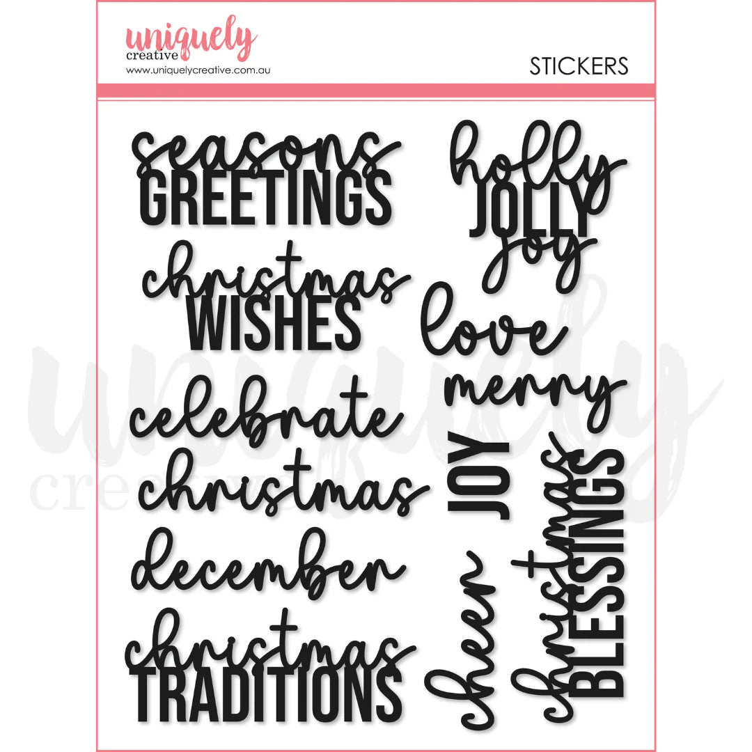 A Christmas Dream Puffy Stickers