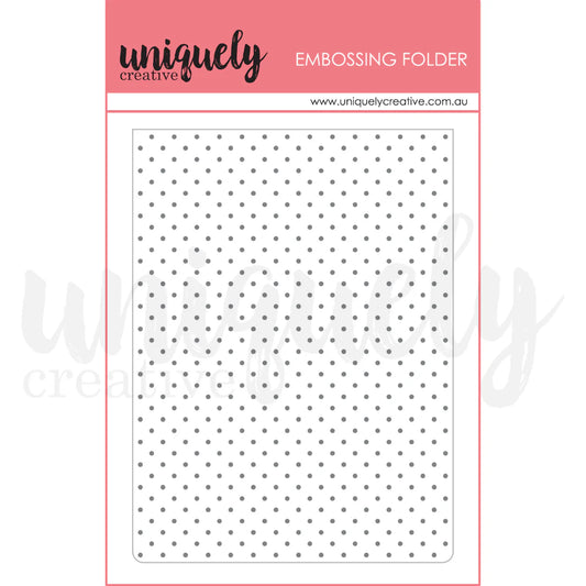 Tiny Dots Embossing Folder