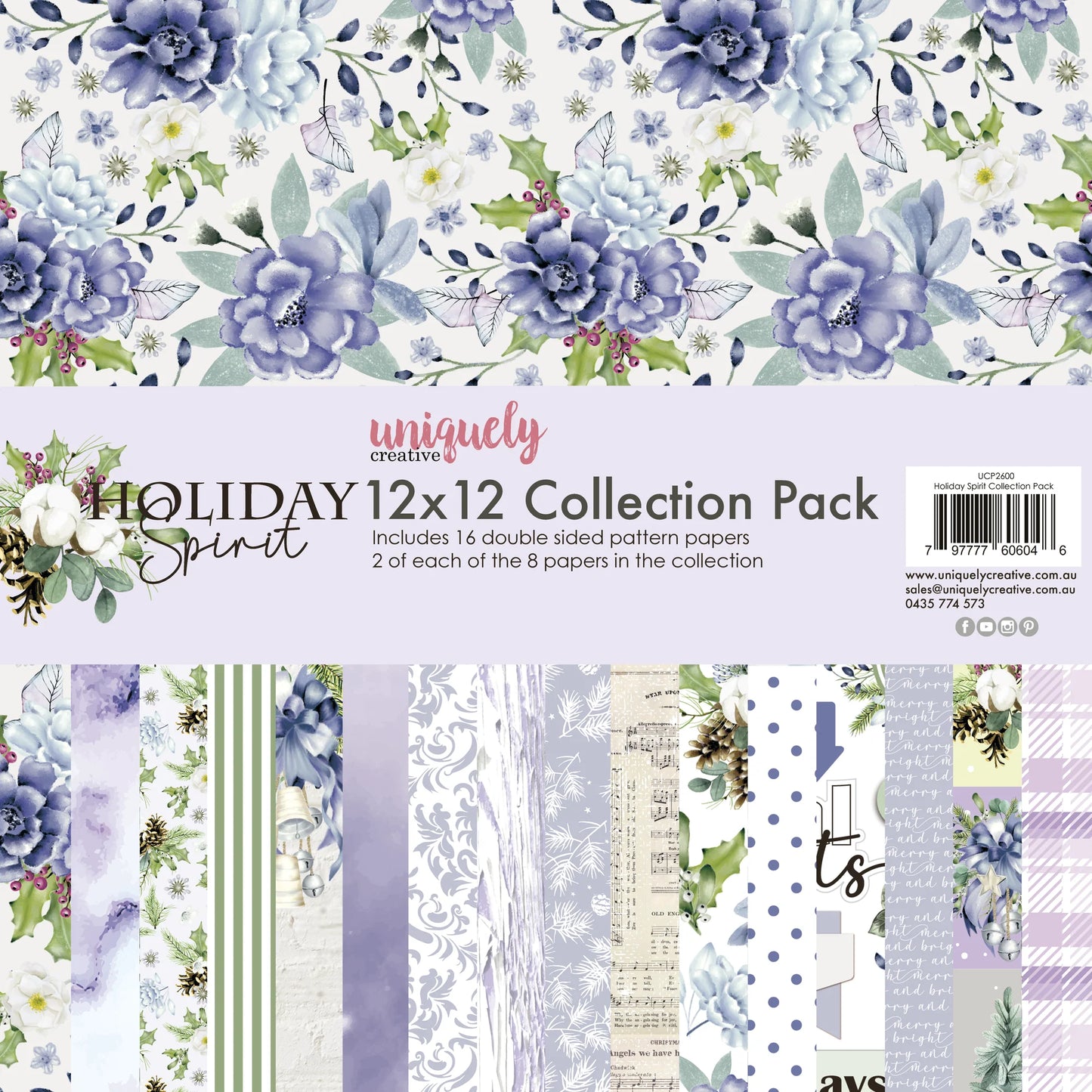 Holiday Spirit 12x12 Collection Pack