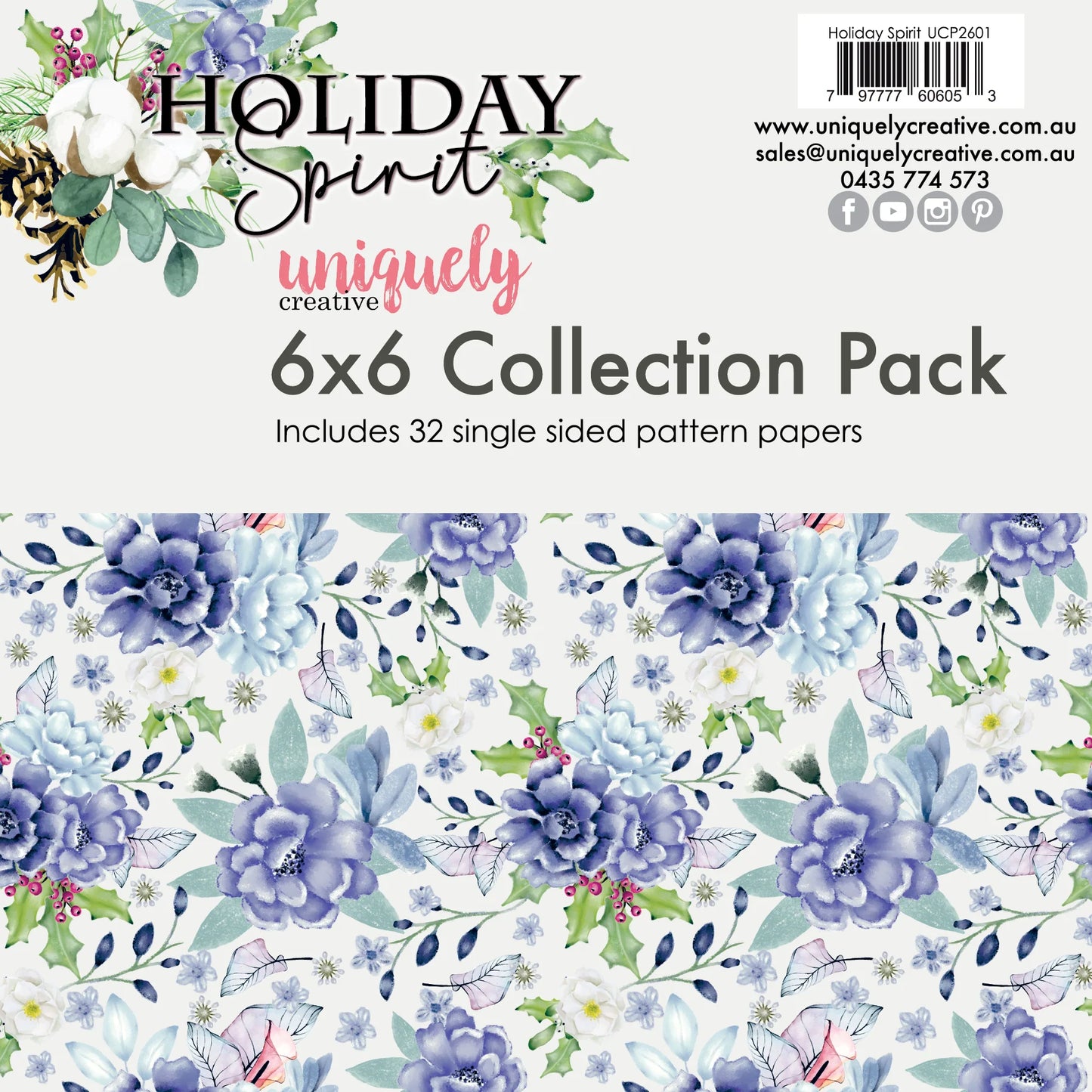 Holiday Spirit 6 x 6 Collection Pack