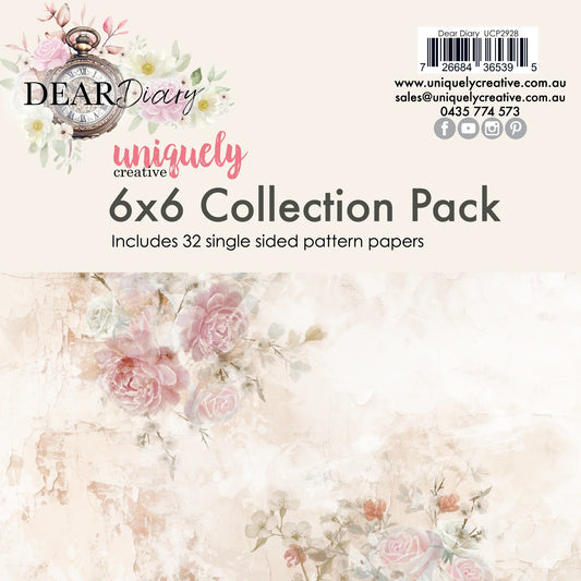 Dear Diary 6 x 6 Collection Pack