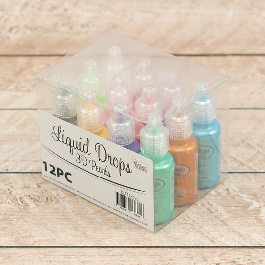 Liquid Drops 3D Pearls