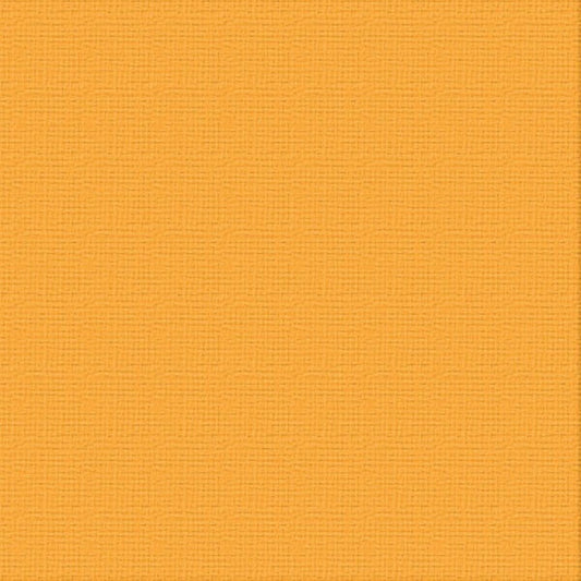 Ultimate Crafts Cardstock 12x12 Textured- Blazing Sun (250gsm) sold by the sheet