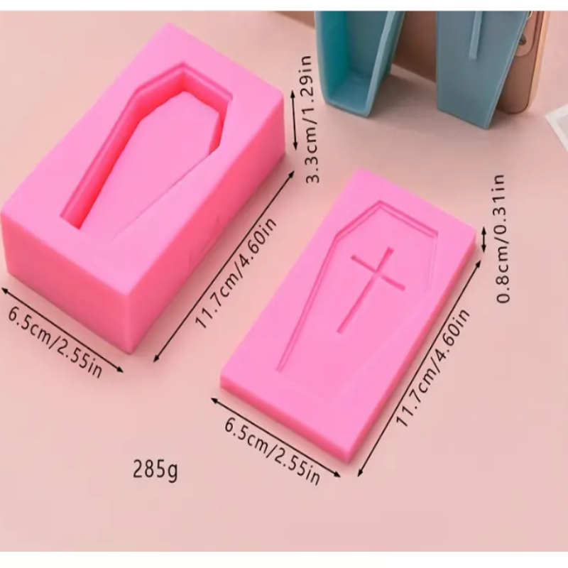 Mold - Coffin 2pcs